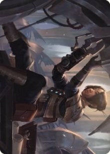 Image for Thopter Mechanic Art Card (Art Series: The Brothers' War) (13) - Magic: The Gathering