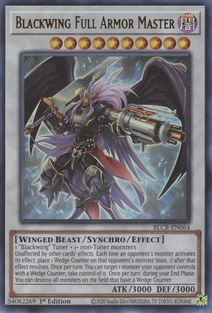 Image for Blackwing Full Armor Master (Battles of Legend: Crystal Revenge) (BLCR-EN064) - YuGiOh