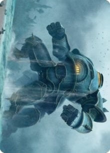 Image for Depth Charge Colossus Art Card (Art Series: The Brothers' War) (14) - Magic: The Gathering