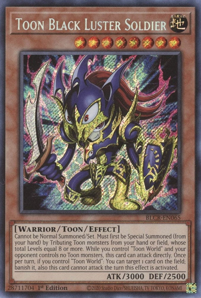 Image for Toon Black Luster Soldier (Battles of Legend: Crystal Revenge) (BLCR-EN065) - YuGiOh
