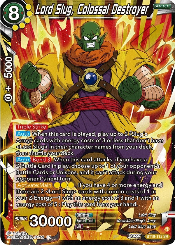 Image for Lord Slug, Colossal Destroyer (Fighter's Ambition) (BT19-112) - Dragon Ball Super: Masters