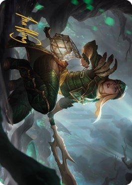 Image for Argothian Opportunist Art Card (Gold-Stamped Signature) (Art Series: The Brothers' War) (22) - Magic: The Gathering