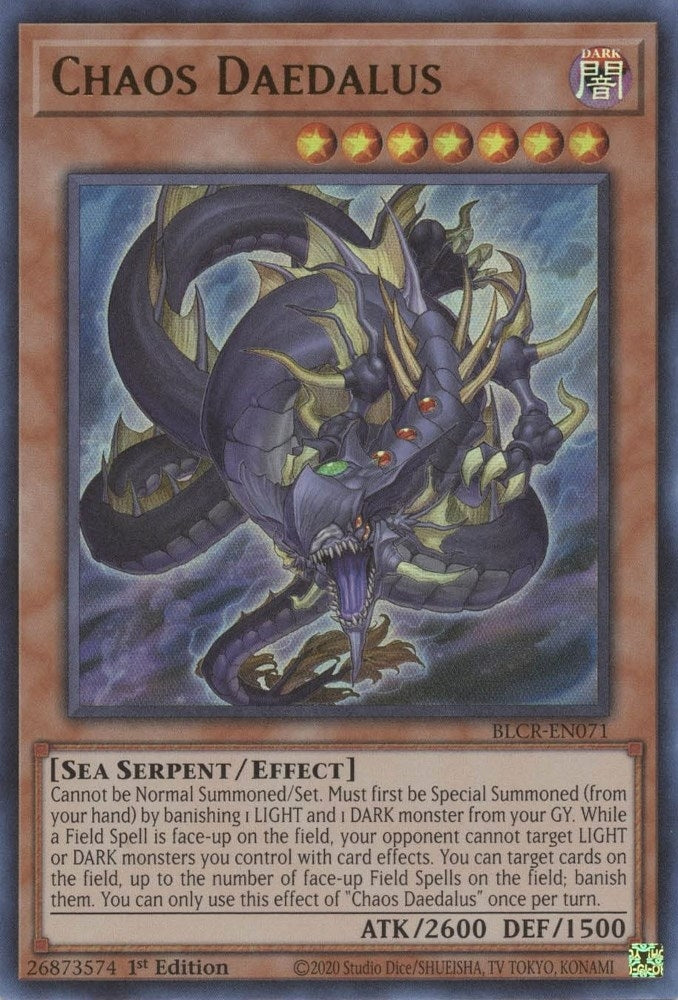 Image for Chaos Daedalus (Battles of Legend: Crystal Revenge) (BLCR-EN071) - YuGiOh