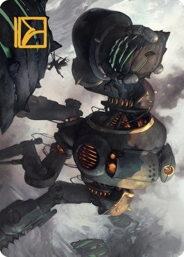 Image for Rust Goliath Art Card (Gold-Stamped Signature) (Art Series: The Brothers' War) (29) - Magic: The Gathering