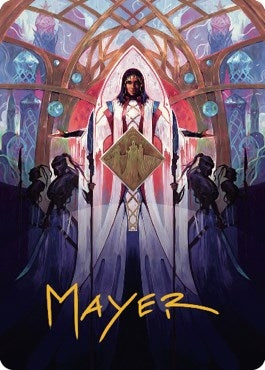 Image for Kayla's Command Art Card (Gold-Stamped Signature) (Art Series: The Brothers' War) (30) - Magic: The Gathering