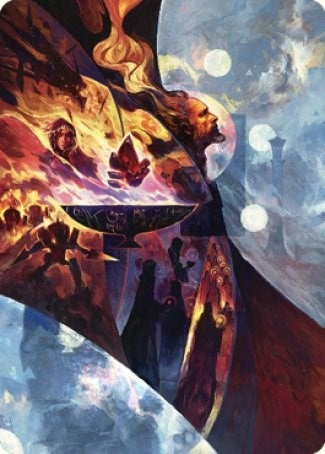 Image for Urza's Command Art Card (Art Series: The Brothers' War) (31) - Magic: The Gathering