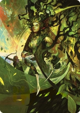 Image for Titania's Command Art Card (Art Series: The Brothers' War) (34) - Magic: The Gathering