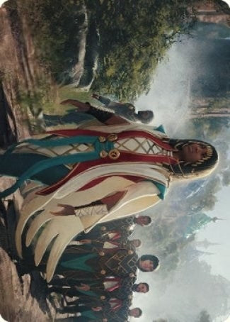 Image for Queen Kayla bin-Kroog Art Card (Art Series: The Brothers' War) (39) - Magic: The Gathering
