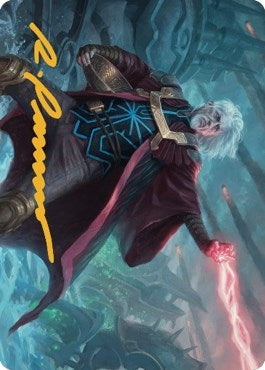Image for Urza, Lord Protector Art Card (Gold-Stamped Signature) (Art Series: The Brothers' War) (41) - Magic: The Gathering