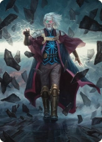 Image for Urza, Planeswalker Art Card (Art Series: The Brothers' War) (42) - Magic: The Gathering