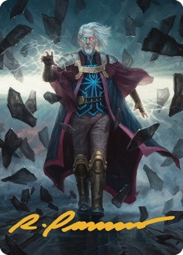 Image for Urza, Planeswalker Art Card (Gold-Stamped Signature) (Art Series: The Brothers' War) (42) - Magic: The Gathering