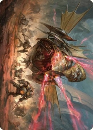 Image for Liberator, Urza's Battlethopter Art Card (Art Series: The Brothers' War) (44) - Magic: The Gathering