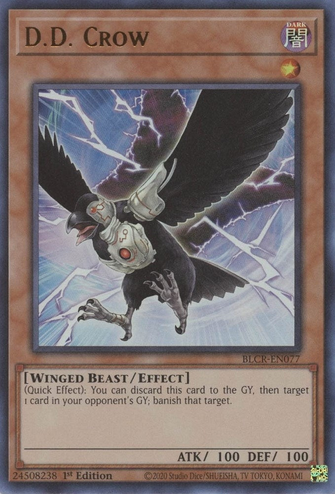 Image for D.D. Crow (Battles of Legend: Crystal Revenge) (BLCR-EN077) - YuGiOh