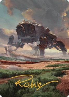 Image for Plains (48) Art Card (Gold-Stamped Signature) (Art Series: The Brothers' War) (48) - Magic: The Gathering