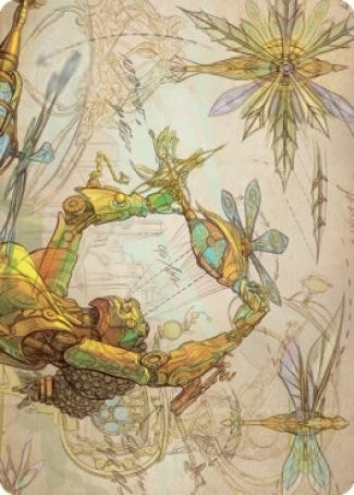 Image for Inspiring Statuary Art Card (Art Series: The Brothers' War) (62) - Magic: The Gathering