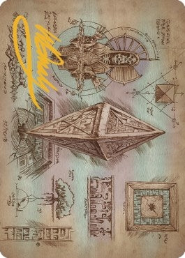 Image for Keening Stone Art Card (Gold-Stamped Signature) (Art Series: The Brothers' War) (64) - Magic: The Gathering