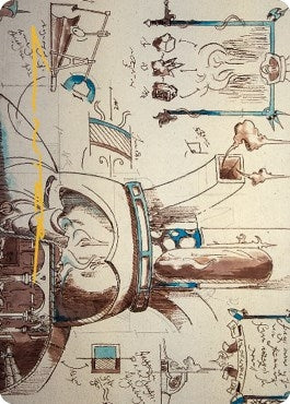 Image for Mystic Forge Art Card (Gold-Stamped Signature) (Art Series: The Brothers' War) (69) - Magic: The Gathering