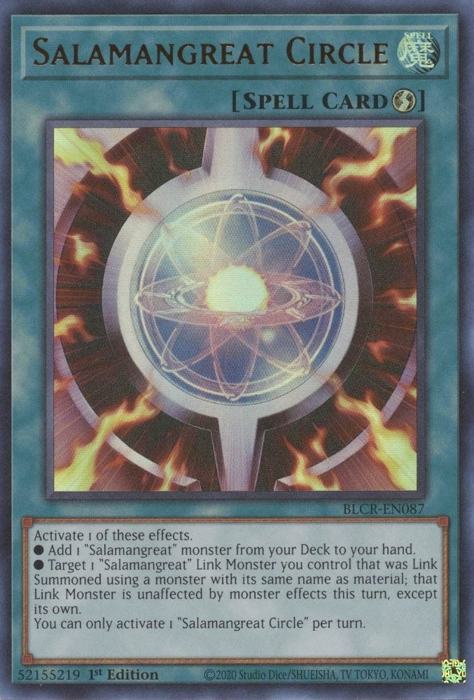 Image for Salamangreat Circle (Battles of Legend: Crystal Revenge) (BLCR-EN087) - YuGiOh