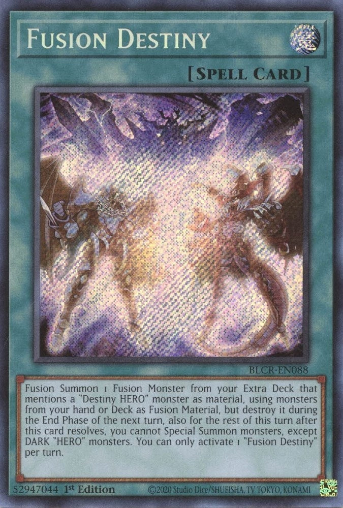 Image for Fusion Destiny (Battles of Legend: Crystal Revenge) (BLCR-EN088) - YuGiOh