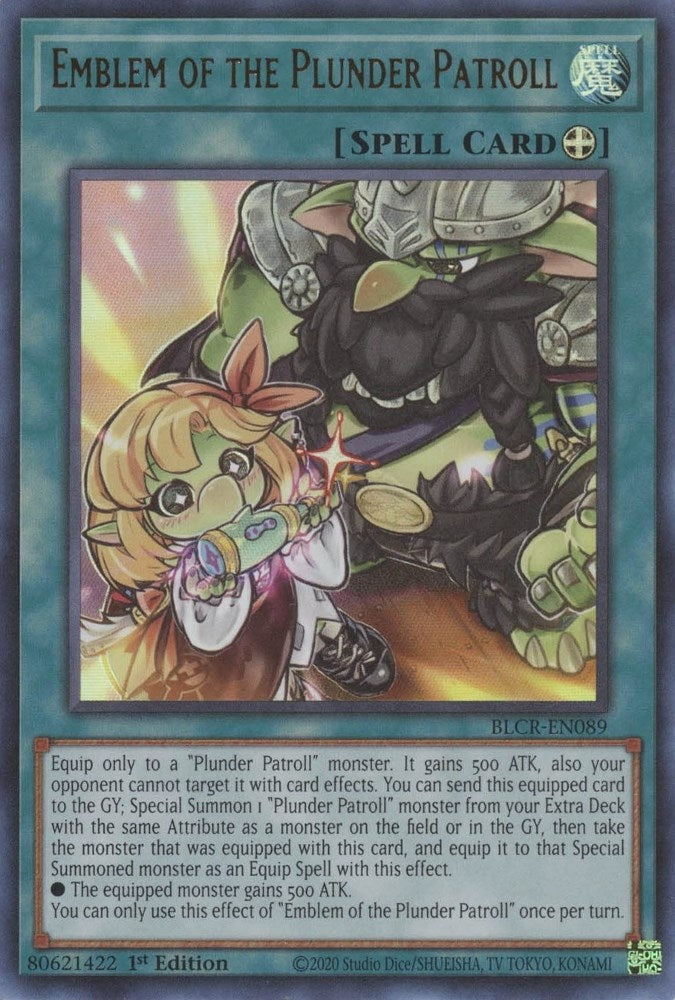 Image for Emblem of the Plunder Patroll (Battles of Legend: Crystal Revenge) (BLCR-EN089) - YuGiOh