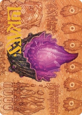 Image for Thorn of Amethyst Art Card (Gold-Stamped Signature) (Art Series: The Brothers' War) (80) - Magic: The Gathering