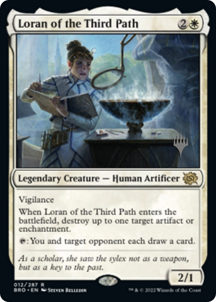 Image for Loran of the Third Path (Promo Pack: The Brothers' War) (12) - Magic: The Gathering