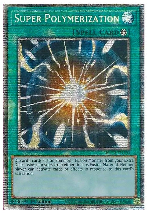 Image for Super Polymerization (Starlight Rare) (Battles of Legend: Crystal Revenge) (BLCR-EN100) - YuGiOh