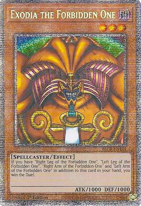Image for Exodia the Forbidden One (Starlight Rare) (Battles of Legend: Crystal Revenge) (BLCR-EN101) - YuGiOh