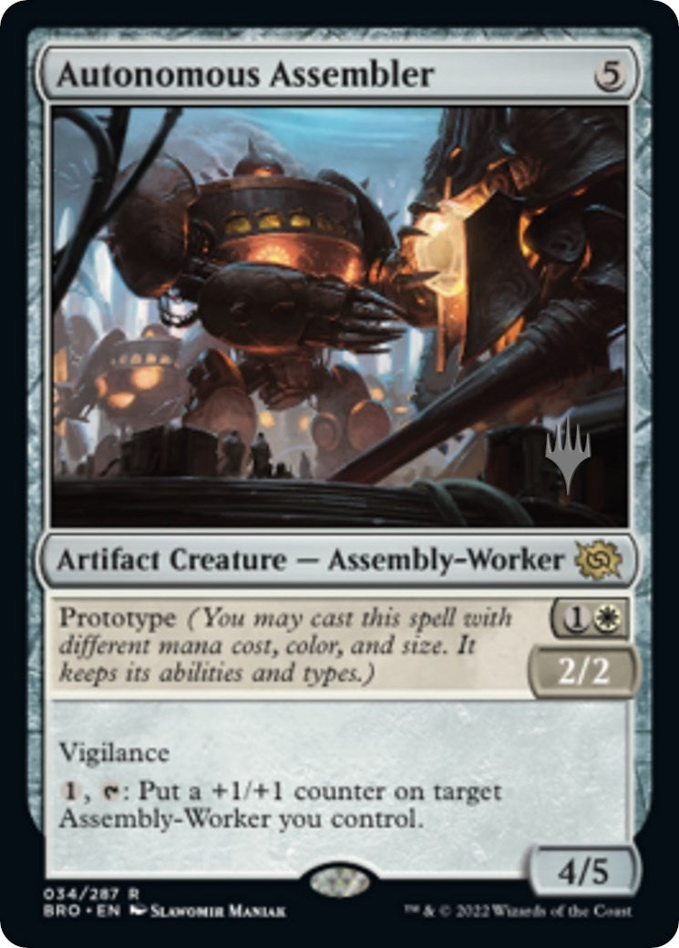 Image for Autonomous Assembler (Promo Pack: The Brothers' War) (34) - Magic: The Gathering