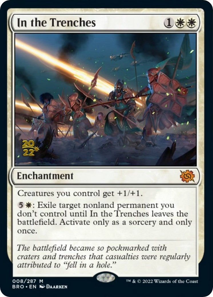 Image for In the Trenches (Prerelease Cards) (8) - Magic: The Gathering