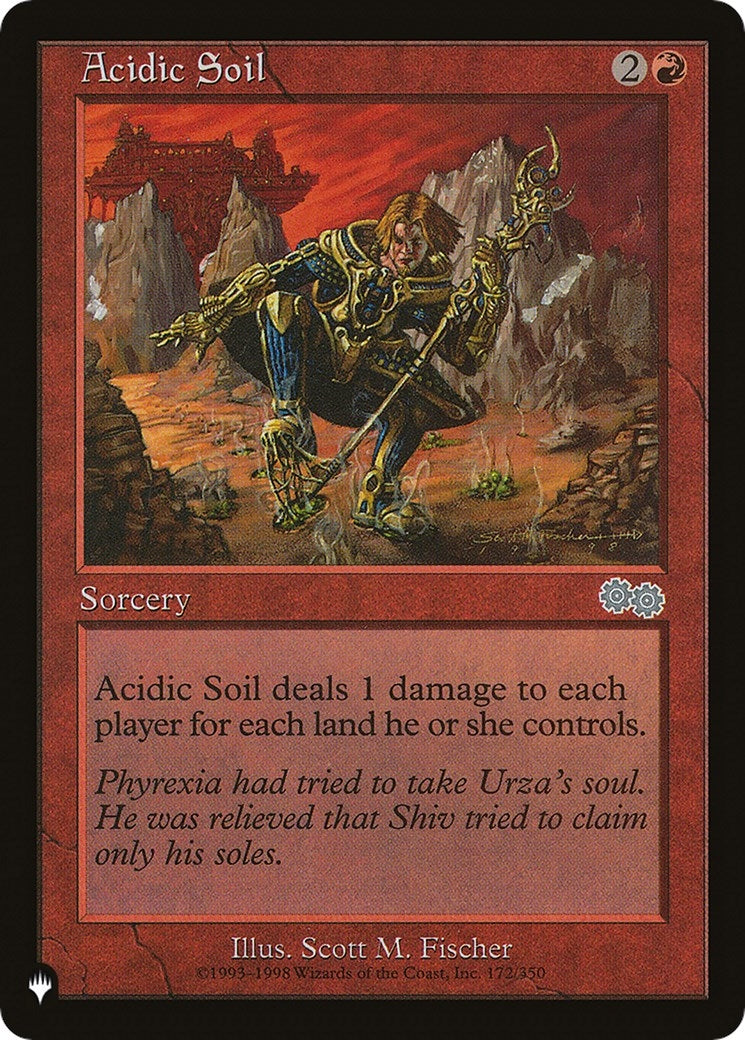 Image for Acidic Soil (The List Reprints) (172/350) - Magic: The Gathering