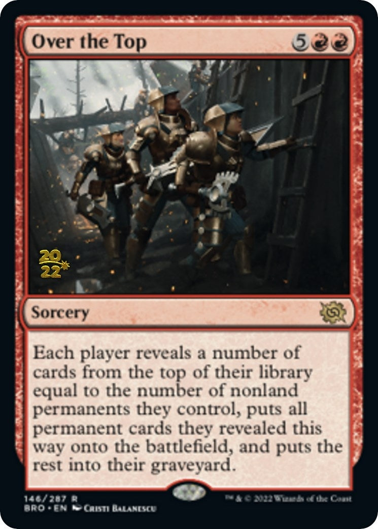 Image for Over the Top (Prerelease Cards) (146) - Magic: The Gathering
