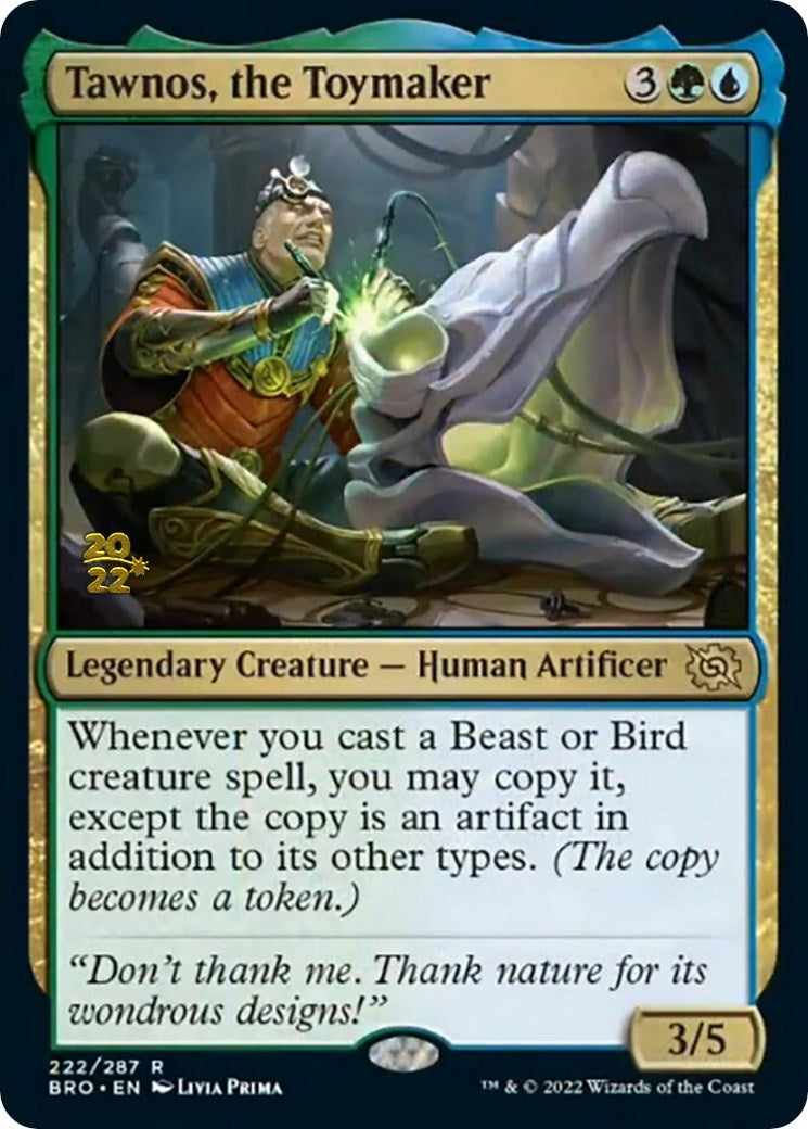 Image for Tawnos, the Toymaker (Prerelease Cards) (222) - Magic: The Gathering
