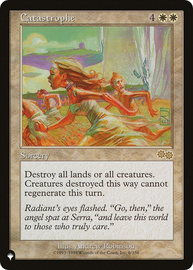 Image for Catastrophe (The List Reprints) (6/350) - Magic: The Gathering