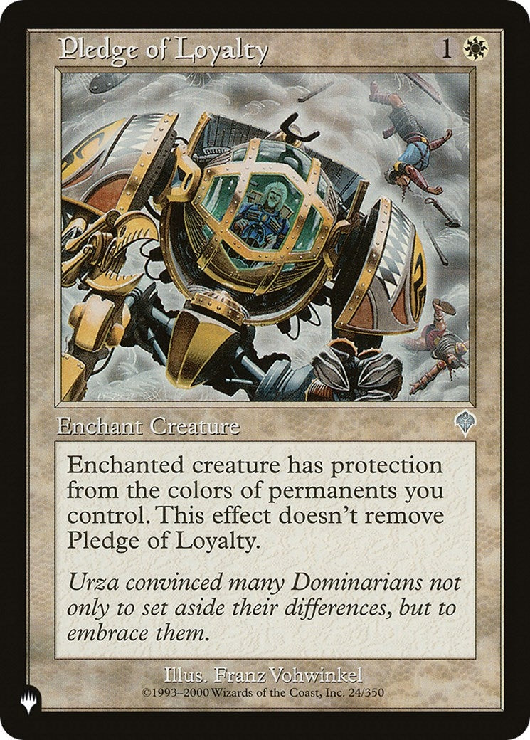Image for Pledge of Loyalty (The List Reprints) (24/350) - Magic: The Gathering