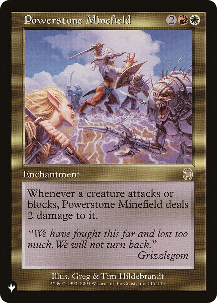 Image for Powerstone Minefield (The List Reprints) (115/143) - Magic: The Gathering