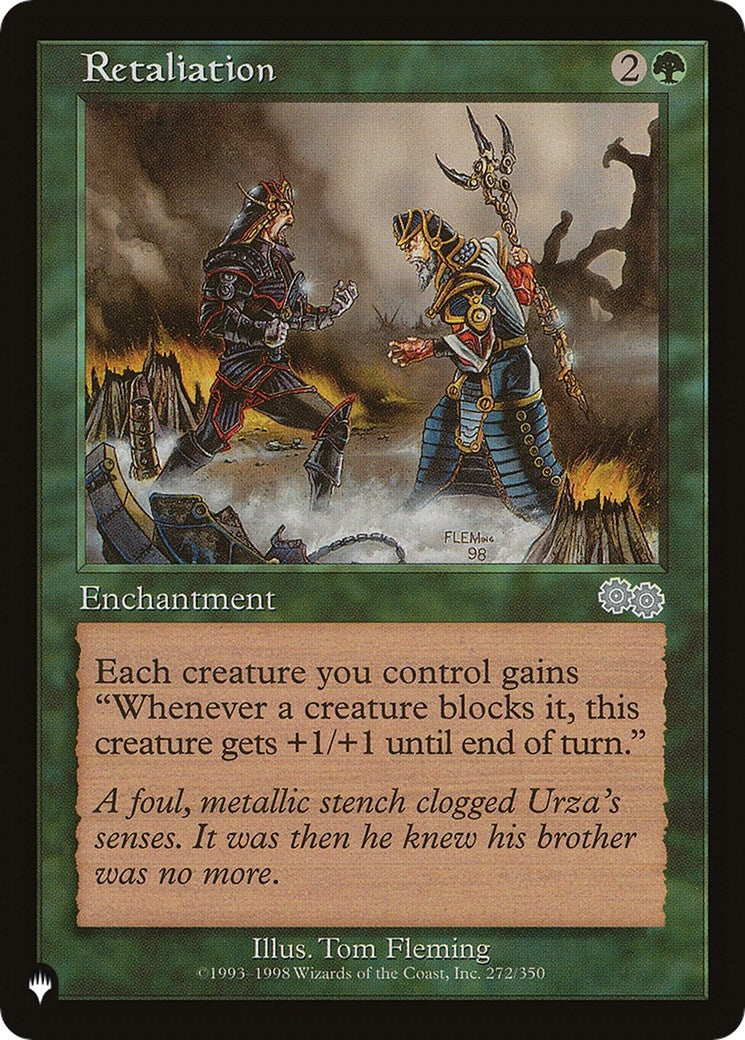 Image for Retaliation (The List Reprints) (272/350) - Magic: The Gathering