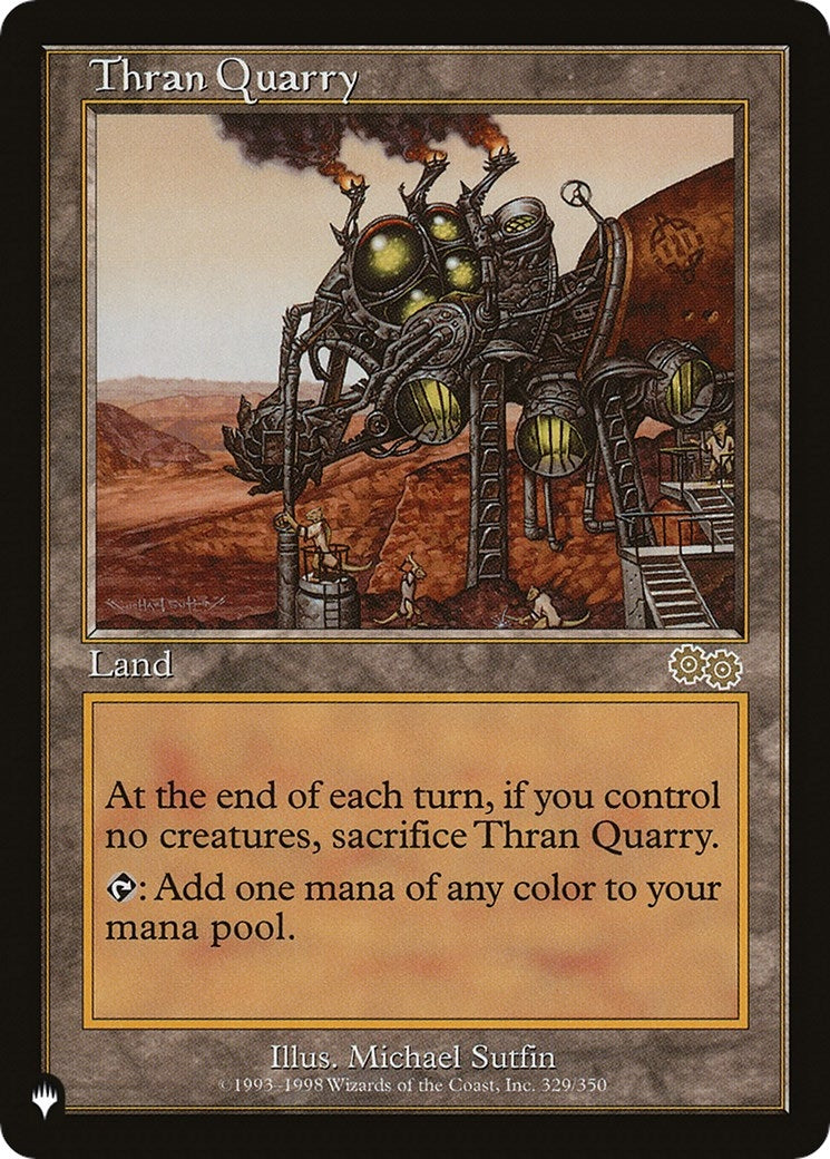 Image for Thran Quarry (The List Reprints) (329/350) - Magic: The Gathering
