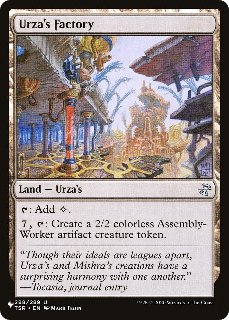 Image for Urza's Factory (The List Reprints) (288/289) - Magic: The Gathering