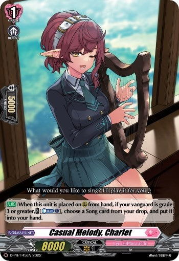 Image for Casual Melody, Charlet (D-LBT03: Lyrical Monasterio ~Summertime Memories!~) (D-PR/145EN) - Cardfight Vanguard