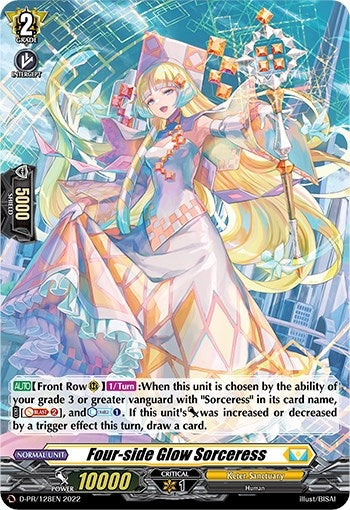 Image for Four-side Glow Sorceress (Foil) (D Promo Cards) (D-PR/128EN) - Cardfight Vanguard