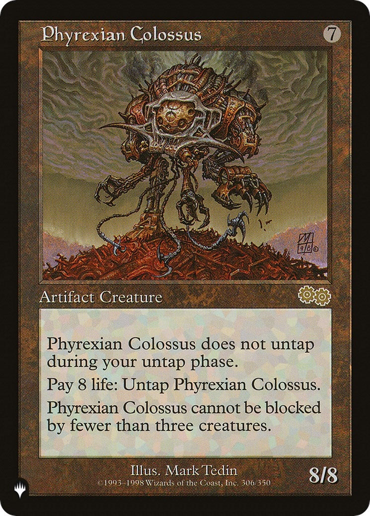 Image for Phyrexian Colossus (The List Reprints) (305/350) - Magic: The Gathering