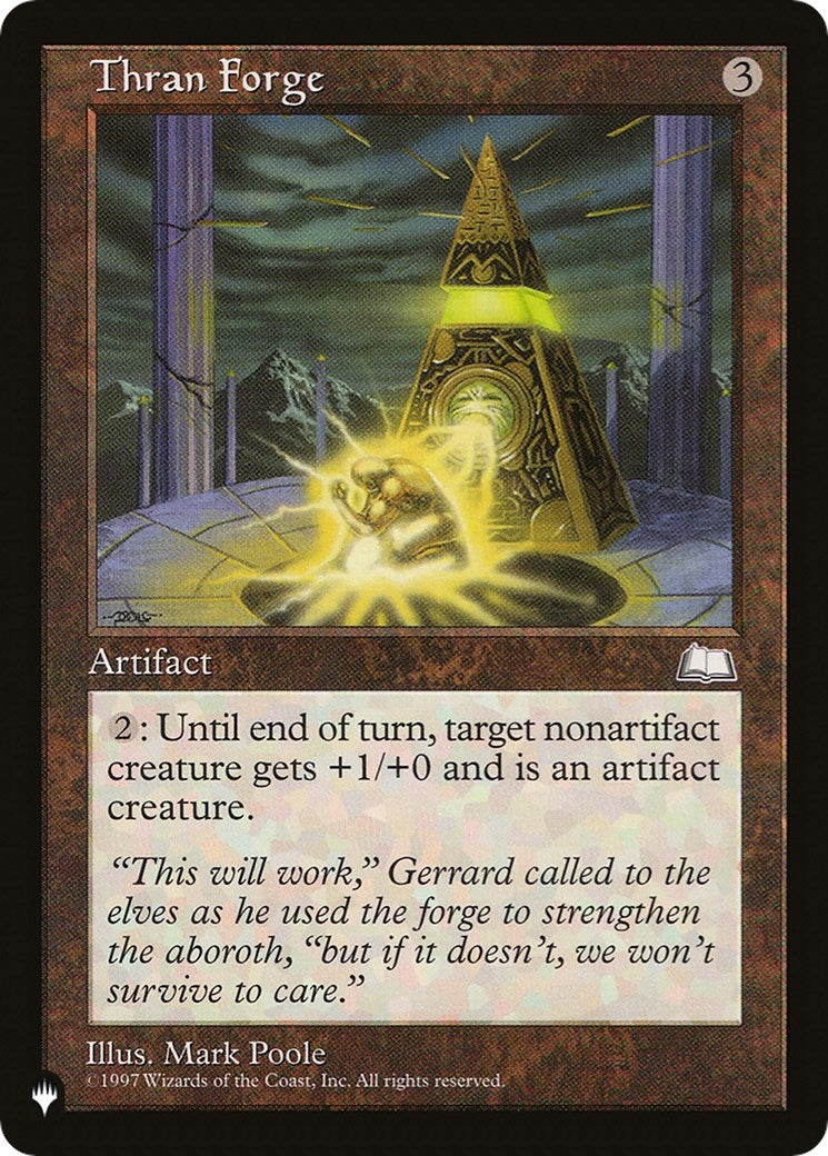 Image for Thran Forge (The List Reprints) - Magic: The Gathering