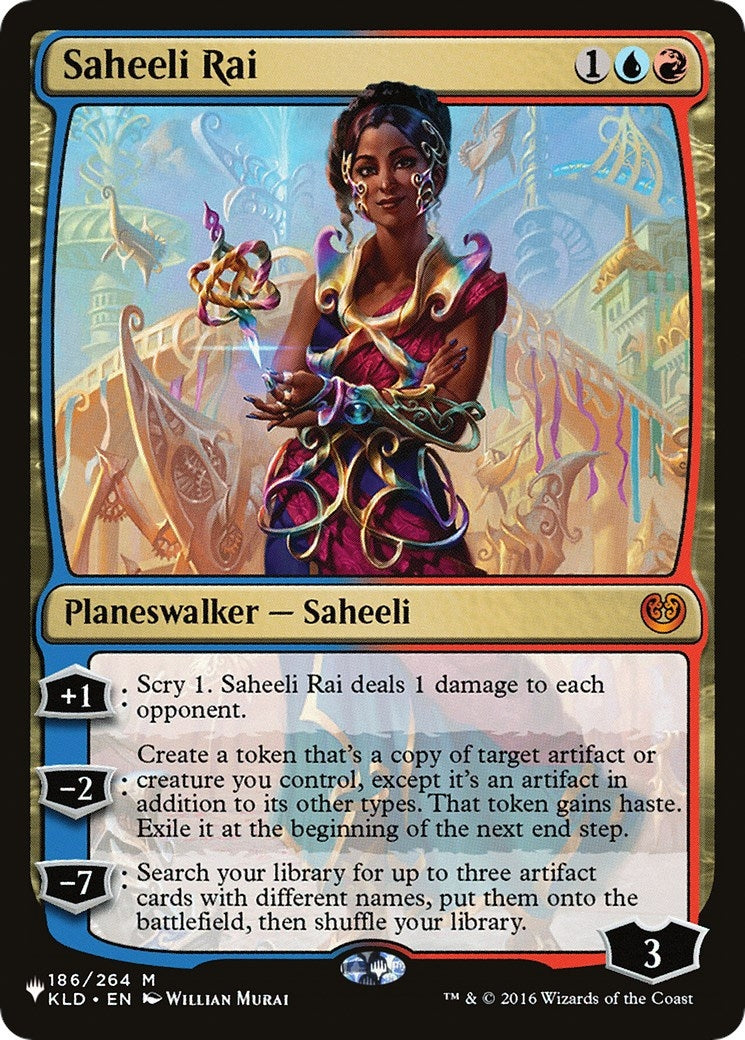 Image for Saheeli Rai (The List Reprints) (186/264) - Magic: The Gathering