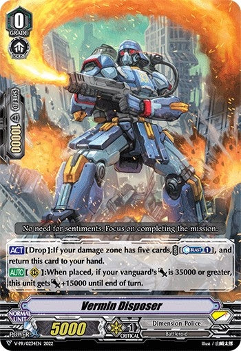 Image for Vermin Disposer (V Promo Cards) (V-PR0234EN) - Cardfight Vanguard