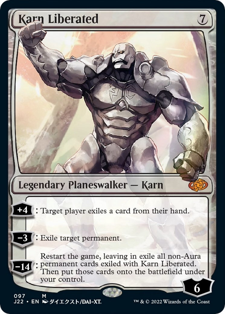 Image for Karn Liberated (Jumpstart 2022) (97) - Magic: The Gathering
