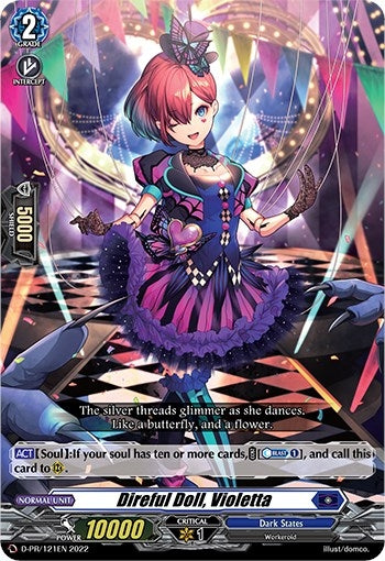 Image for Direful Doll, Violetta (121) (D Promo Cards) (D-PR/121EN) - Cardfight Vanguard