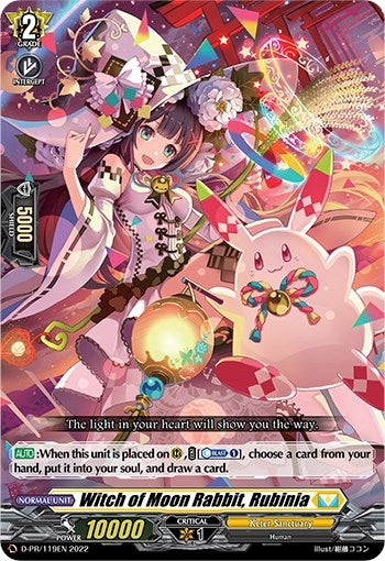 Image for Witch of Moon Rabbit, Rubinia (D-PR/119EN) (D Promo Cards) (D-PR/119EN) - Cardfight Vanguard