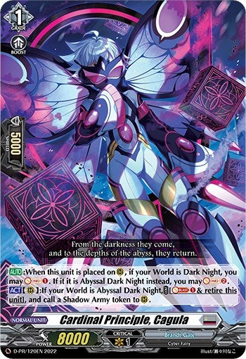 Image for Cardinal Principle, Cagula (120) (D Promo Cards) (D-PR/120EN) - Cardfight Vanguard