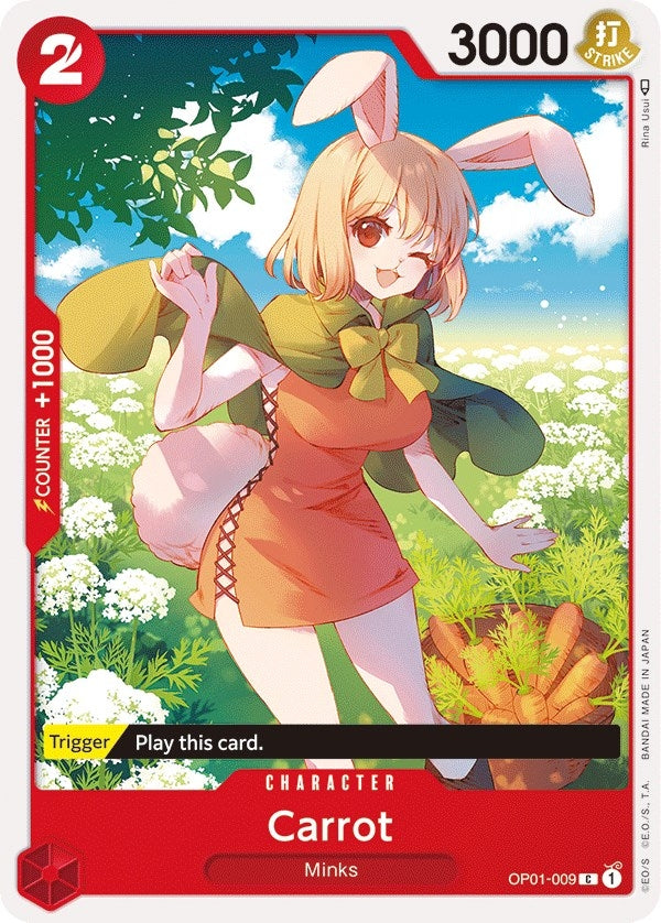 Image for Carrot (Romance Dawn) (OP01-009) - One Piece Card Game